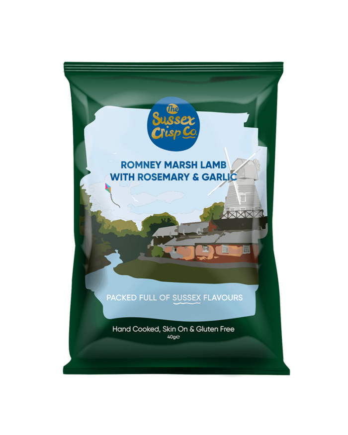 SUSSEX CRISP Lamb w/Rosemary & Garlic