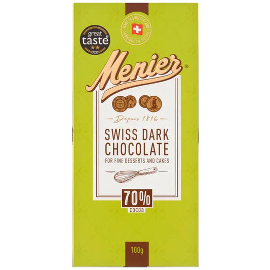 MENIER Cooking Chocolate Bar - Dark 100g