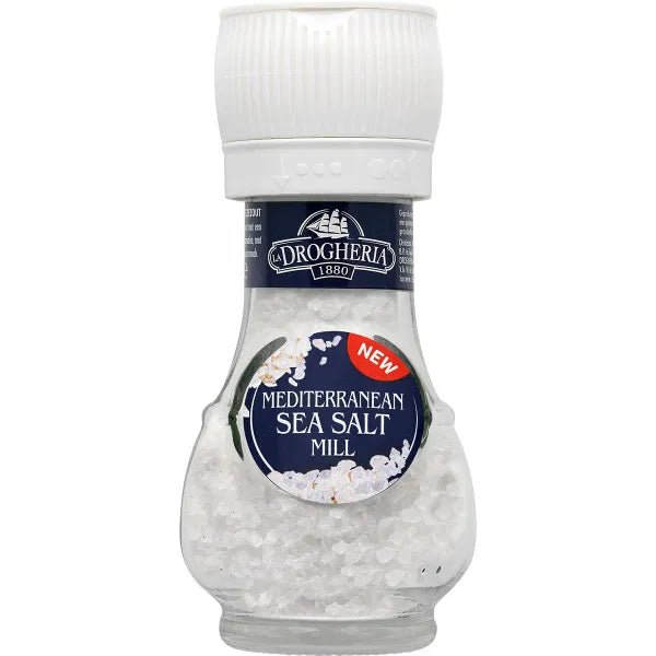 LA DROGHERIA & Mediterranean Salt Mill 90g
