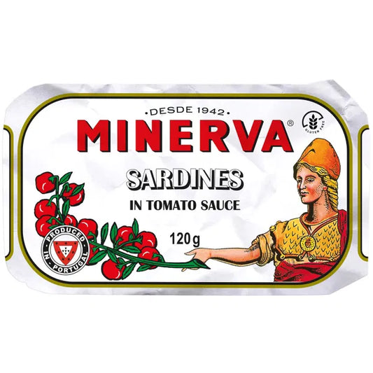 MINERVA Sardines in Tomato Sauce 120g