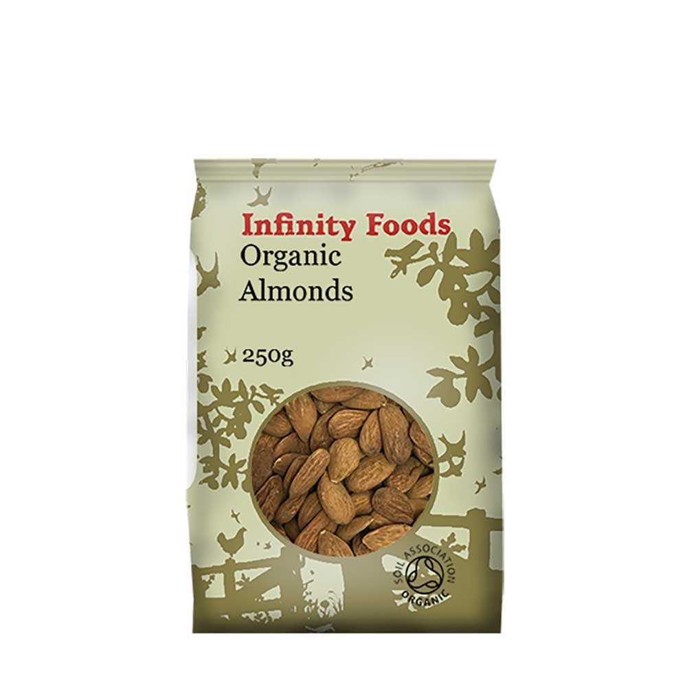 INFINITY Organic Almonds 250g