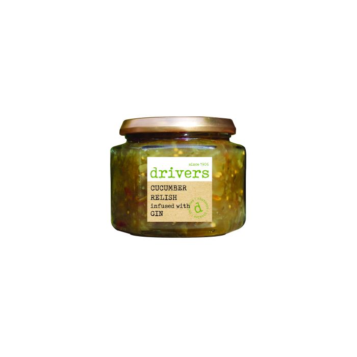 DRIVERS Cucumber Relish Infused with Gin