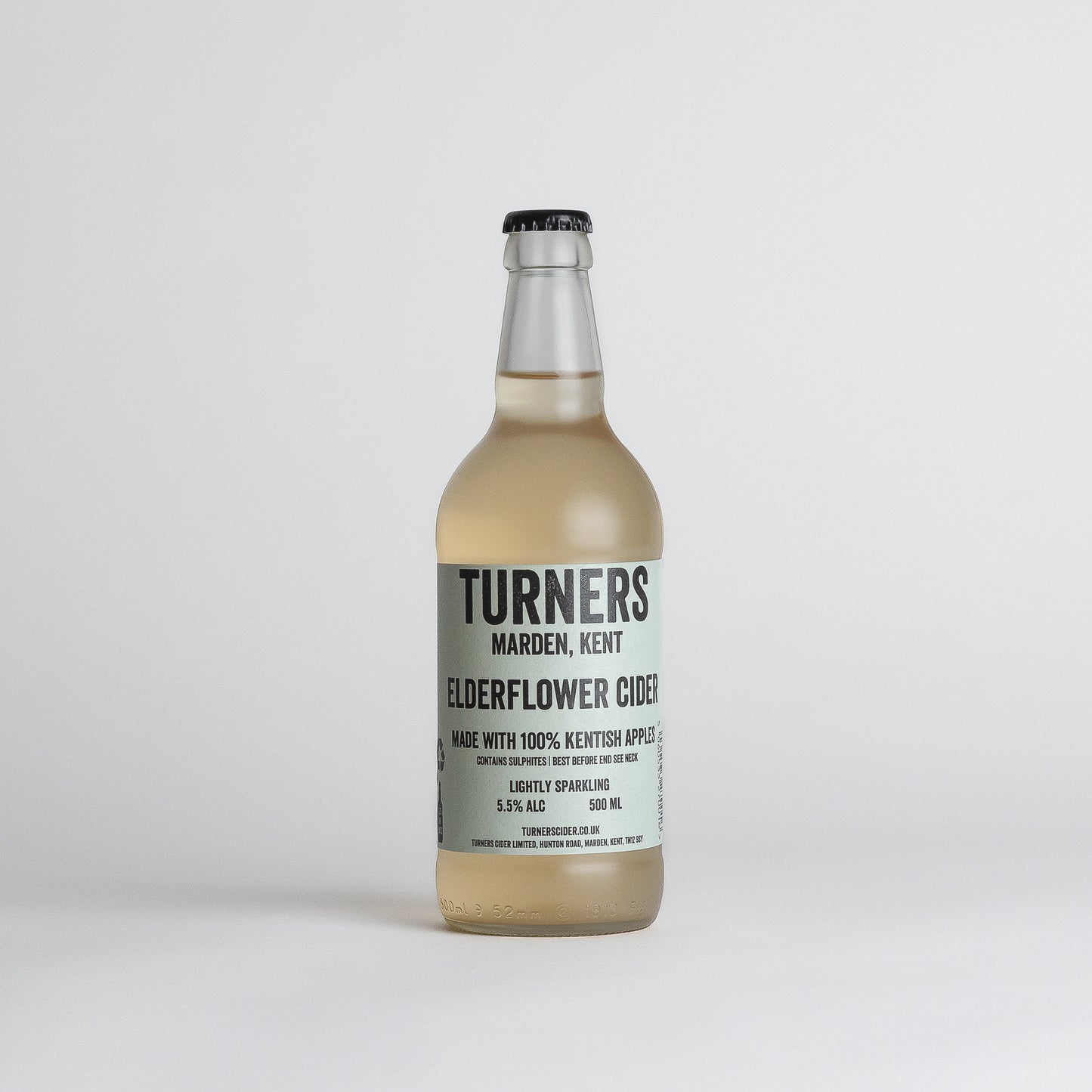 TURNERS Elderflower Sparkling Cider 500ml