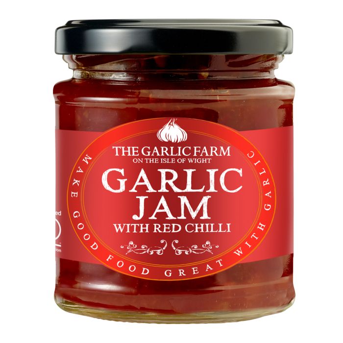 GARLIC FARM Garlic Jam With Red Chilli 240g
