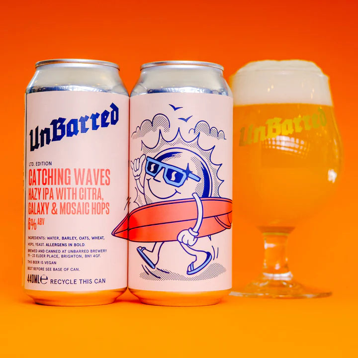 UNBARRED Catching Waves 440ml