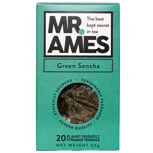 MR AMES Green Sencha Pyramids (20)