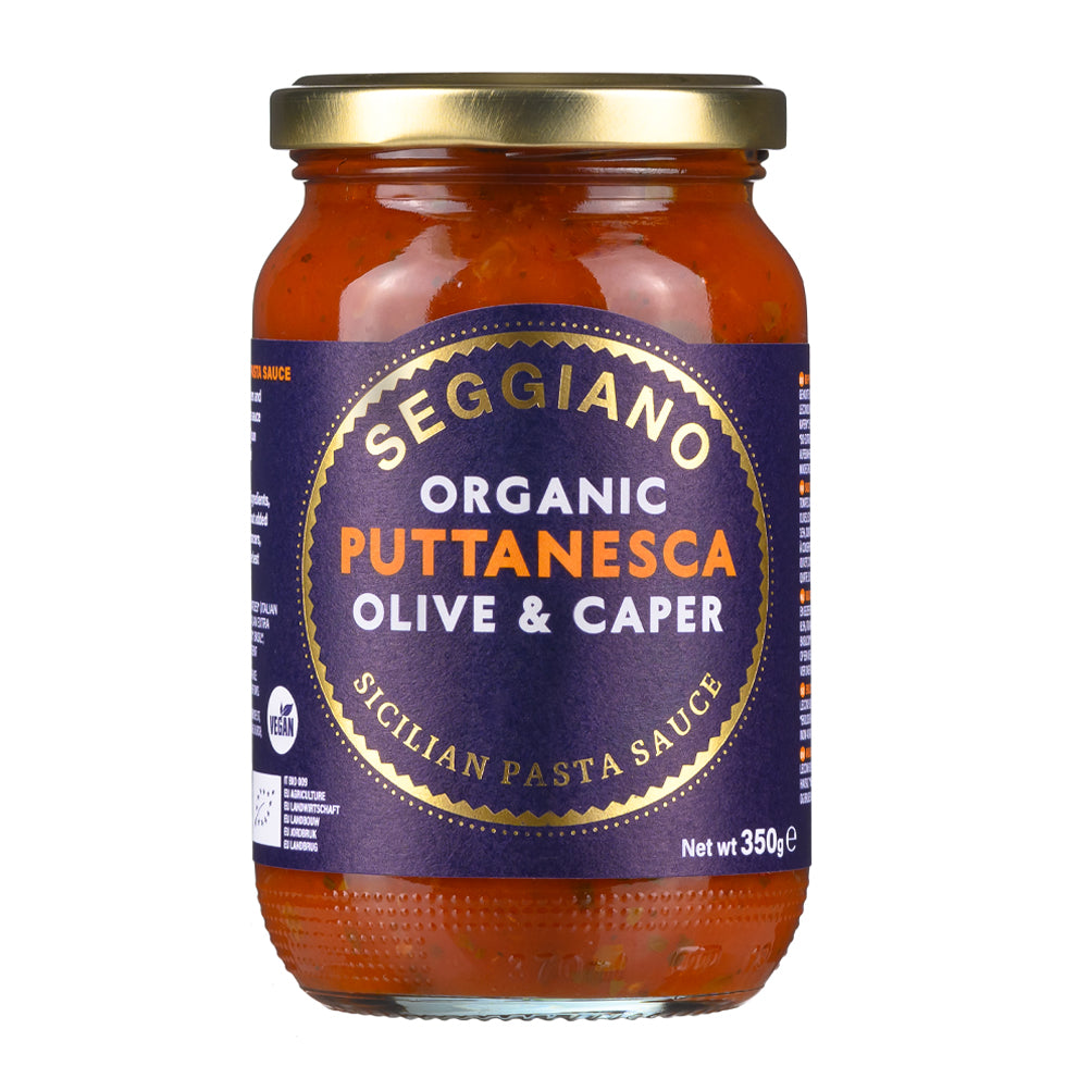 SEGGIANO Organic Puttanesca Pasta Sauce