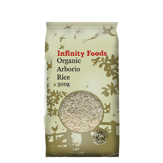 INFINITY Organic Arborio Rice - white - Italy 500g
