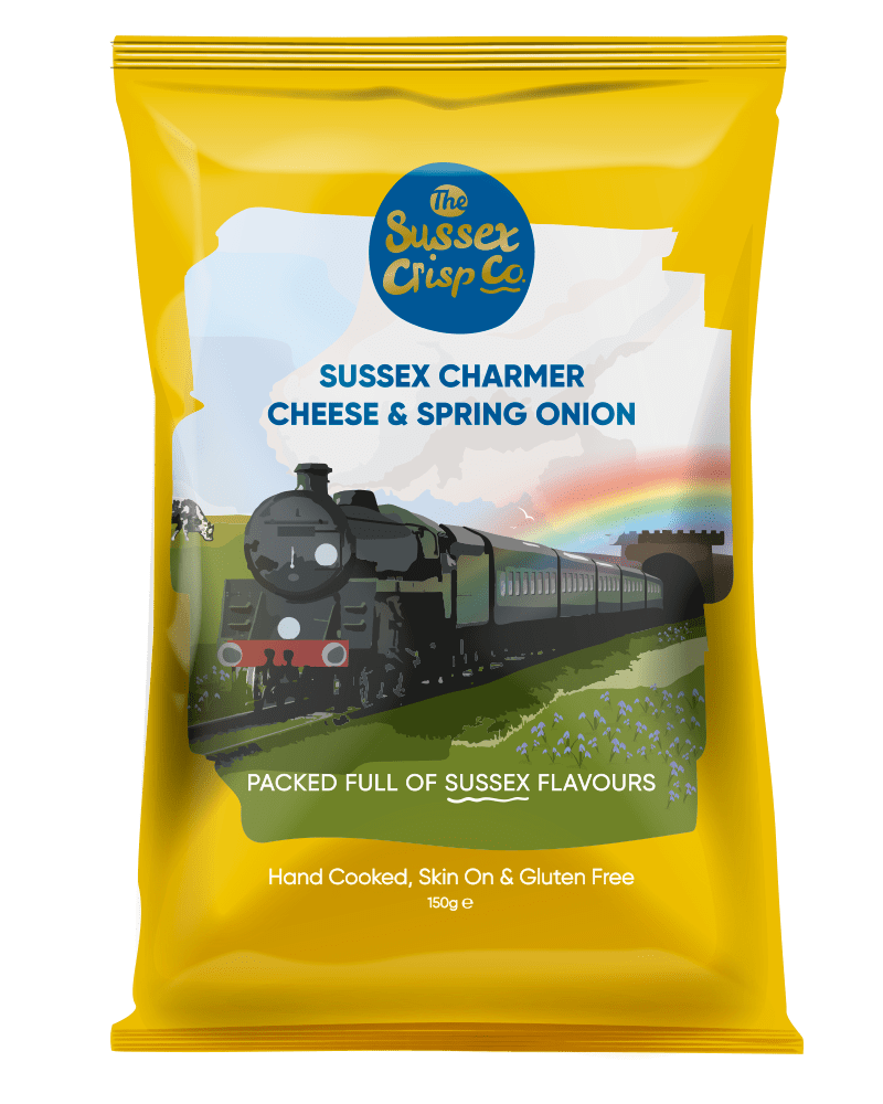 SUSSEX CRISP Cheese & Spring Onion
