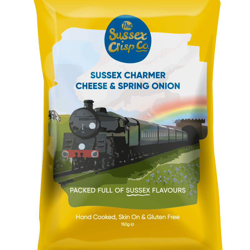 SUSSEX CRISP Cheese & Spring Onion