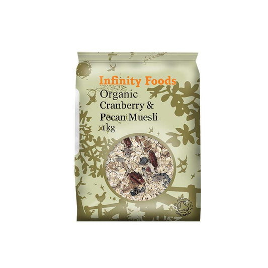 INFINITY Organic Cranberry & Pecan Muesli 1kg