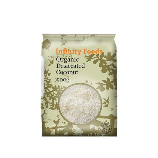 INFINITY Organic Coconut Desiccated 250g