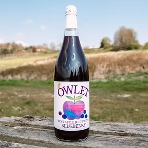 OWLET Apple & Blueberry Juice 1ltr