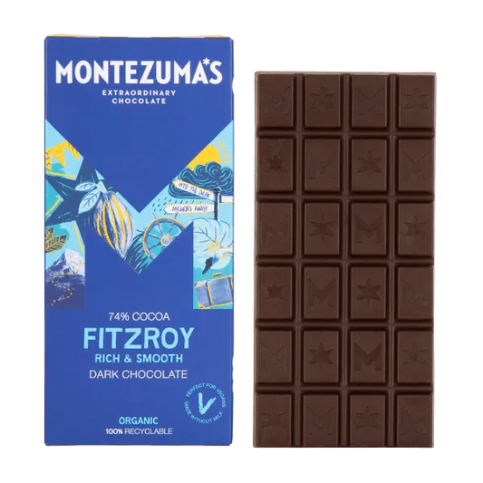 MONTEZUMAS Fitzroy 73% Dark Chocolate Bar 90g