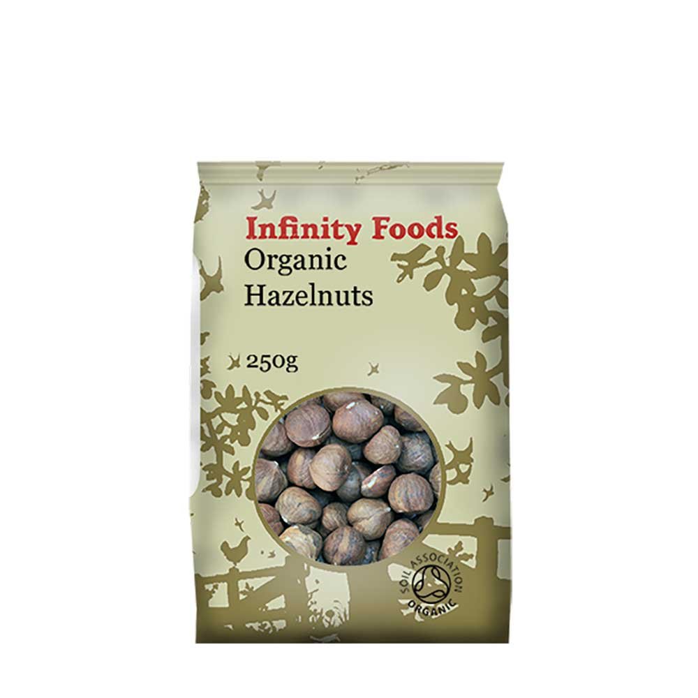 INFINITY Organic Hazelnuts 250g