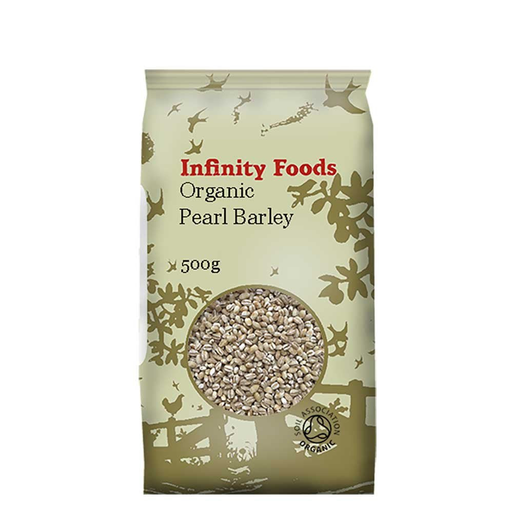 INFINITY Organic Pearl Barley 500g