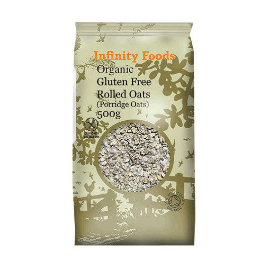 INFINITY Rolled Porridge Oat Flakes GF 500g