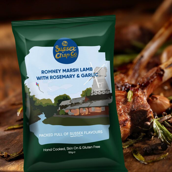 SUSSEX CRISP Lamb w/Rosemary & Garlic