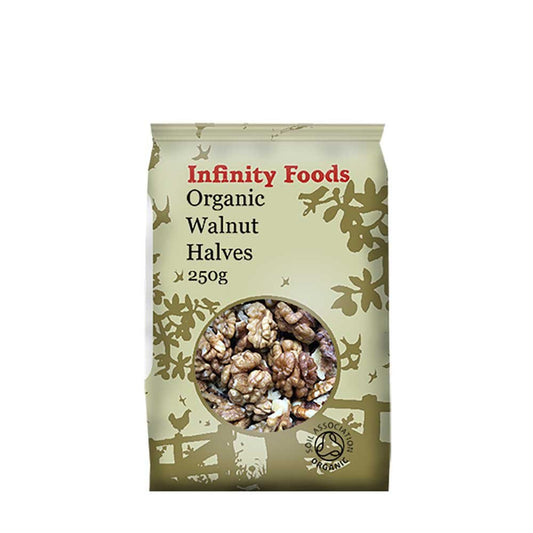INFINITY Organic Walnut Halves - Light 250g