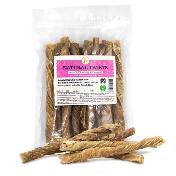 JR PETS Natural Twists 100g