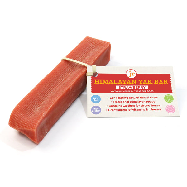JR PETS Strawberry Himalayan Yak Bar