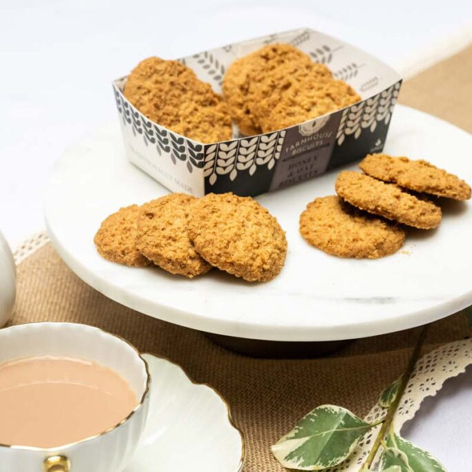 FARMHOUSE BISCUIT Honey and Oat 200g