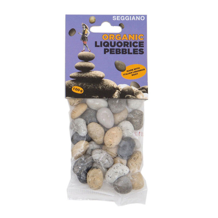 SEGGIANO Organic Liquorice Pebbles 100g