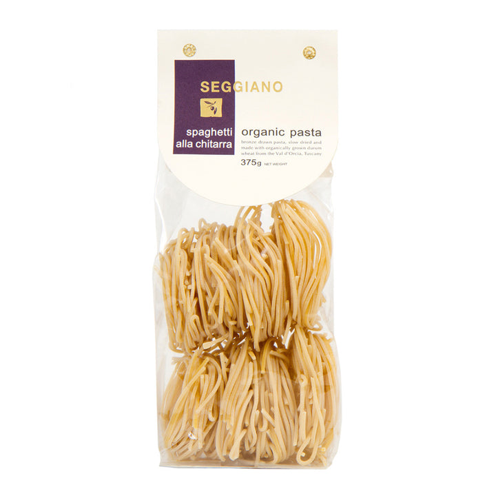 SEGGIANO Organic Spaghetti alla Chitarra Pasta 375g