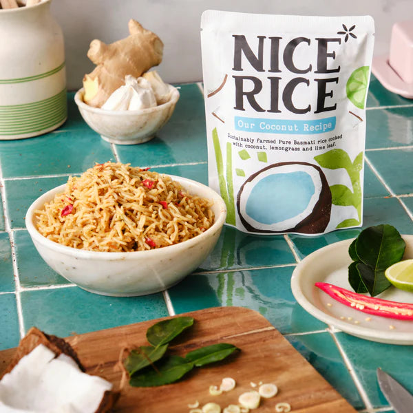 NICE RICE Coconut & Lemongrass Basmati Rice