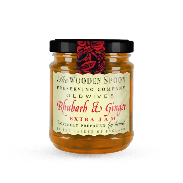 WOODEN SPOON Rhubarb and Ginger Jam 340g