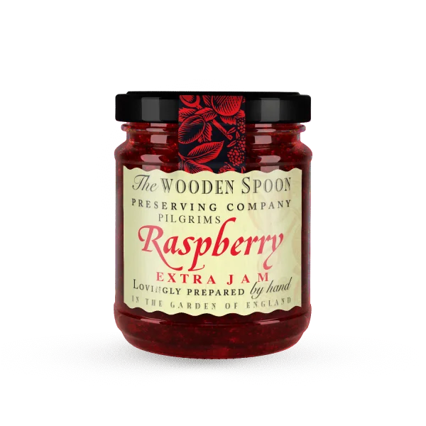 WOODEN SPOON Pilgrims Raspberry Jam 340g
