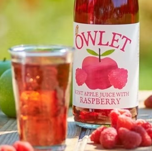 OWLET Apple & Raspberry Juice 1ltr