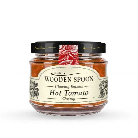 WOODEN SPOON Hot Tomato Chutney 190g