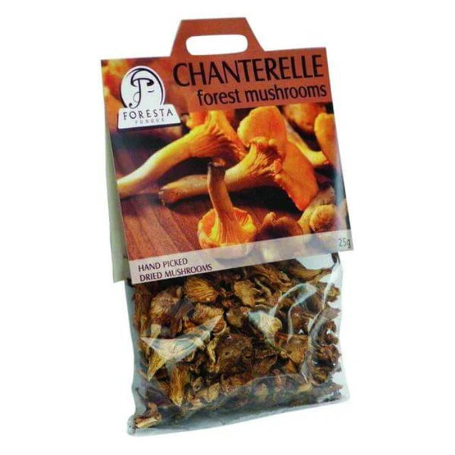 FORESTA Chanterelle Dried Wild Mushrooms 25g
