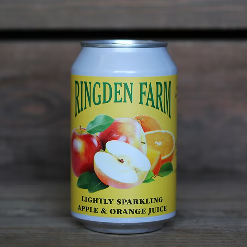 RINGDEN FARM Sparkling Apple & Orange Can 330ml