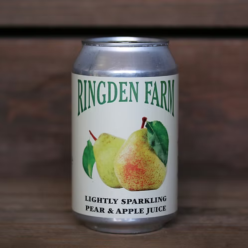 RINGDEN FARM Sparkling Pear & Apple Can 330ml