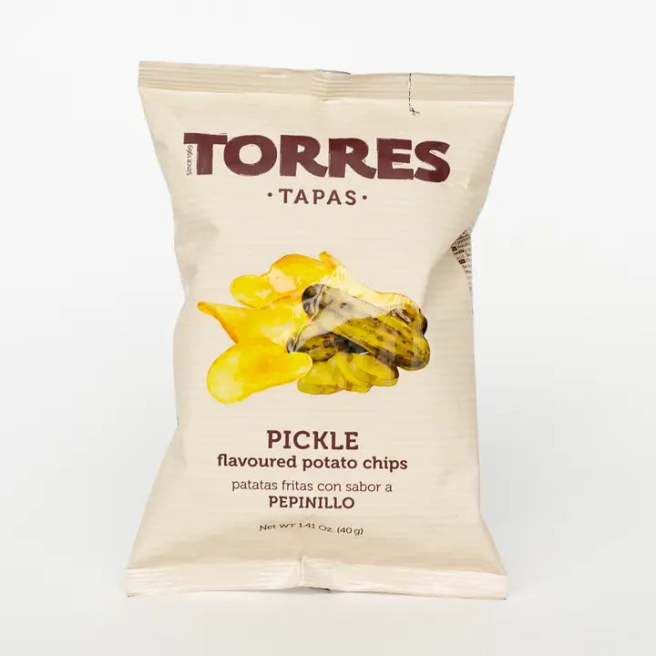 TORRES Pickle Flavour Potato Chips 125g