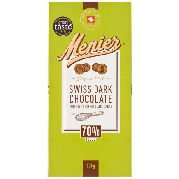 MENIER Cooking Chocolate Bar - Dark 100g