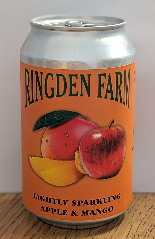 RINGDEN FARM Sparkling Apple & Mango Can 330ml