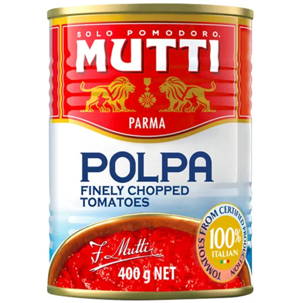 MUTTI POLPA Finely Chopped Tomatoes 400g