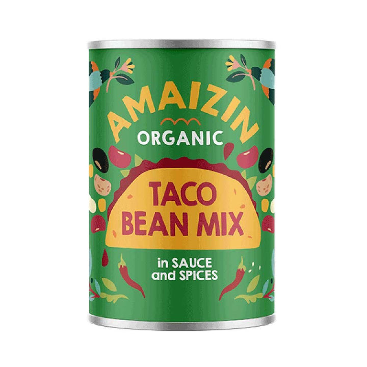 AMAIZIN Organic Taco Beans Mix Spicy 400g
