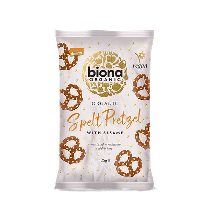 BIONA Sesame Pretzels 125g