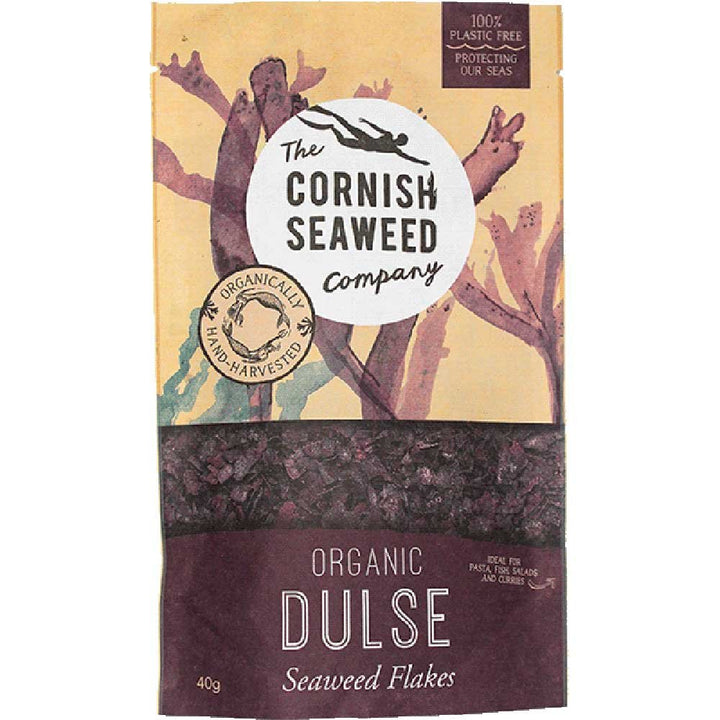 CORNISH SEAWEED Organic Dulse Flakes 40g