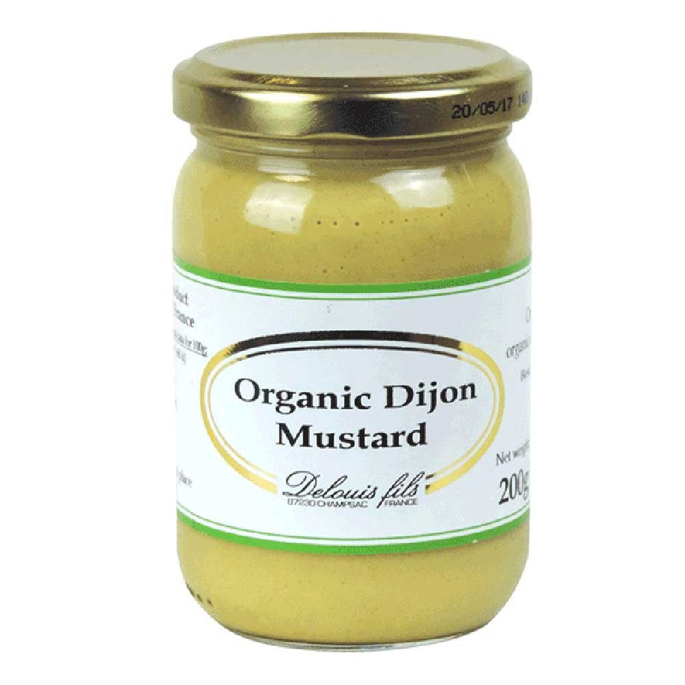 DELOUIS Organic Dijon Mustard 200g