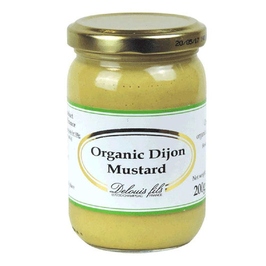DELOUIS Organic Dijon Mustard 200g