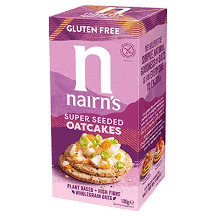 NAIRNS Super Seeded Oatckes Gluten Free 180g