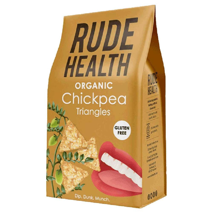 RUDE HEALTH Organic Chickpea Triangles 80g