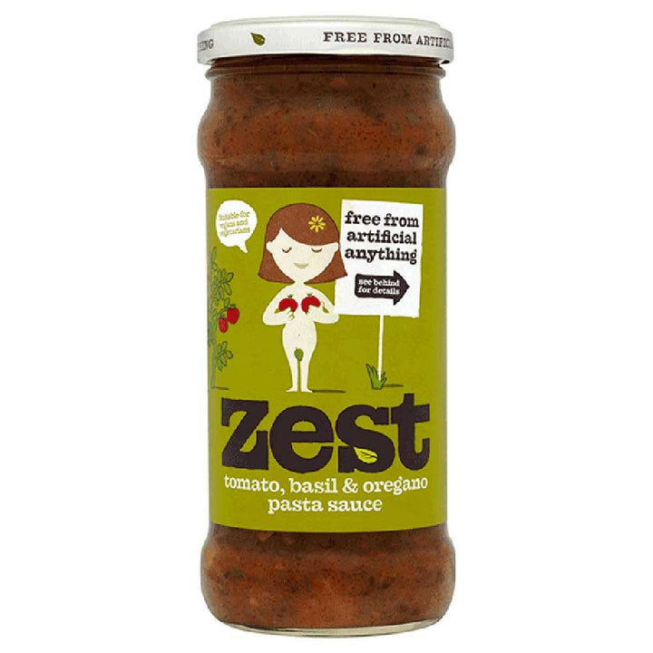 ZEST Basil & Oregano Pasta Sauce 340g