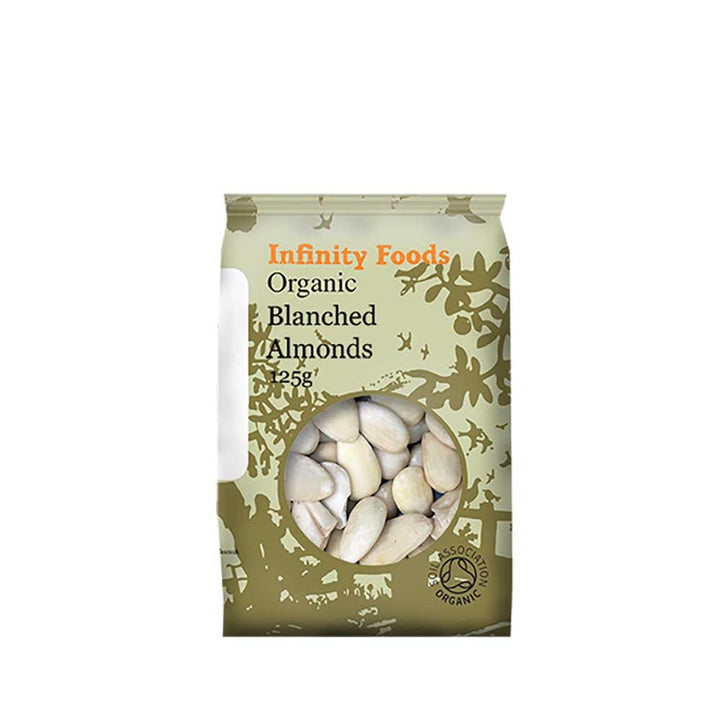 INFINITY Blanched Almonds 125g