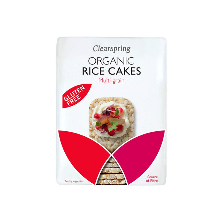 CLEARSPRING Rice Cakes - Multigrain Salted 130g